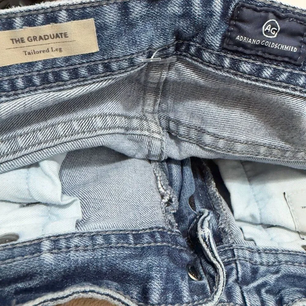 Adriano Goldschmidt the graduate tailored leg men’s jeans 34x34
